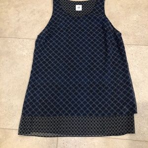 CAbi Navy Blouse, Size M
